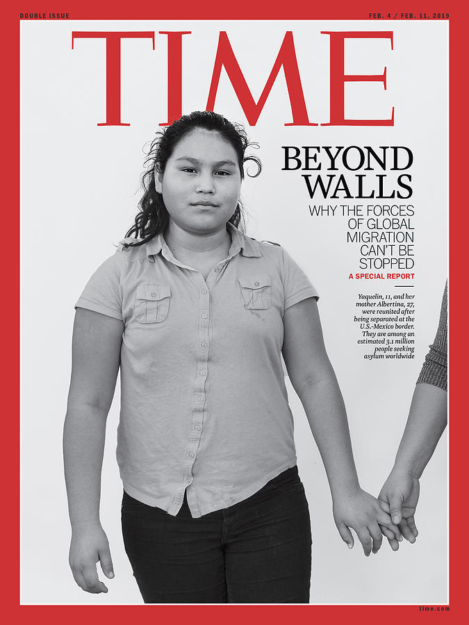 Immigration Photograph - Beyond Walls Time Cover #1 by Photograph by Davide Monteleone for TIME