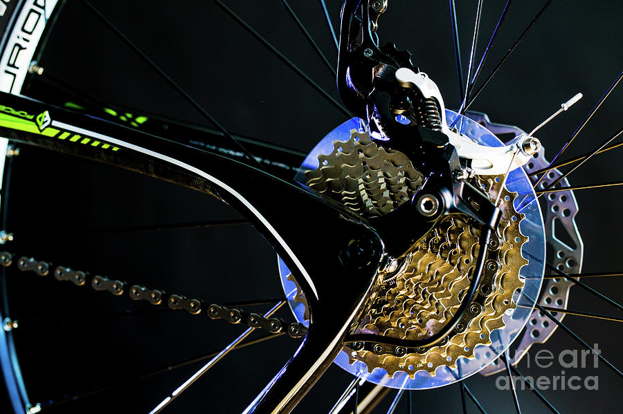 Winter Photograph - Bicycle Gears #1 by Wladimir Bulgar/science Photo Library