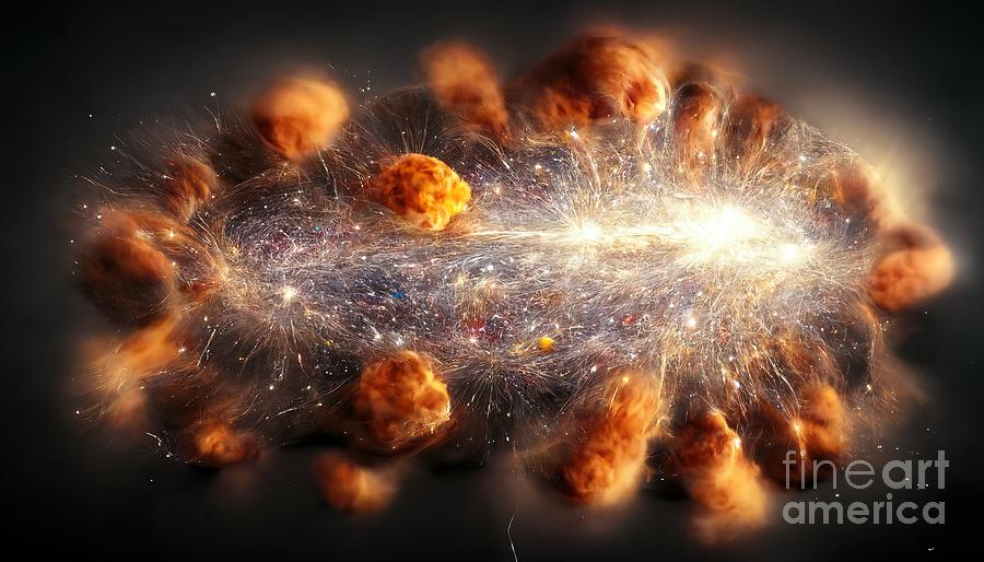 Big Bang #1 Photograph by Richard Jones/science Photo Library