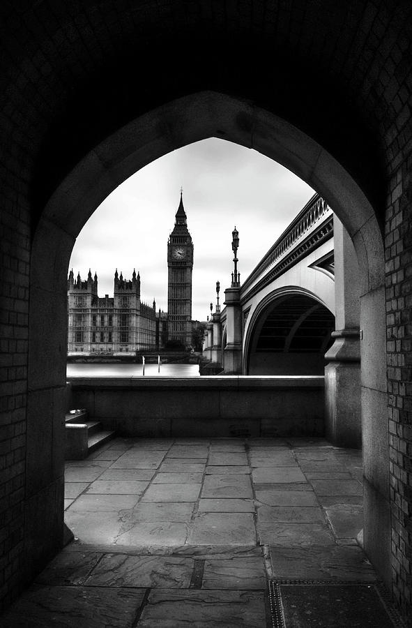 Big Ben Photograph - Big Ben Through The Archway #1 by Claire Doherty