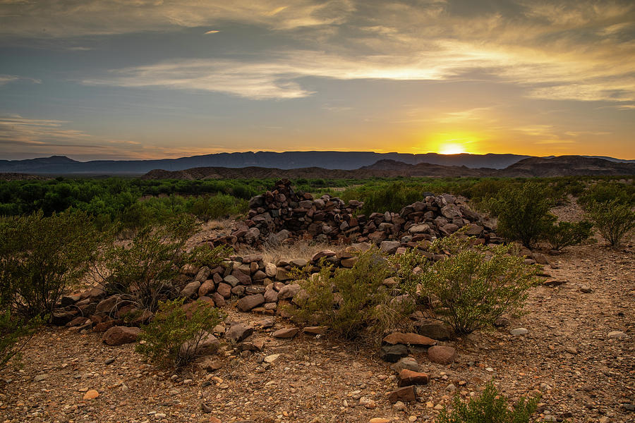 Big Bend Sunset #1 Photograph by Dean Ginther