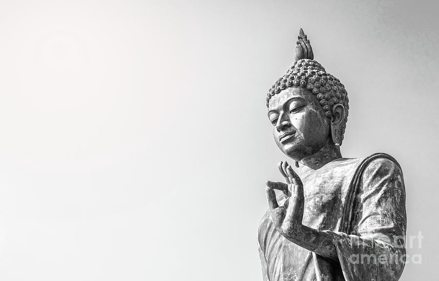 Big Buddha Statue #1 Photograph by Tanakorn Pussawong