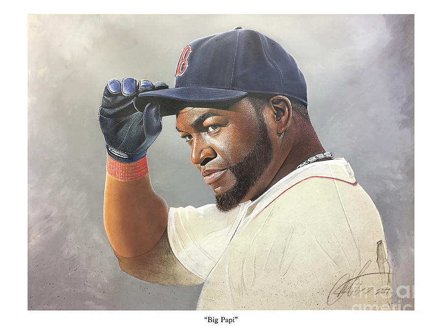 DAVID ORTIZ BIG PAPI SPLASH ART SHIRT