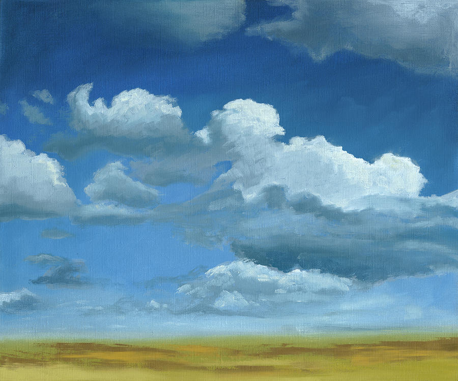 Abstract Painting - Big Sky I #1 by Megan Meagher