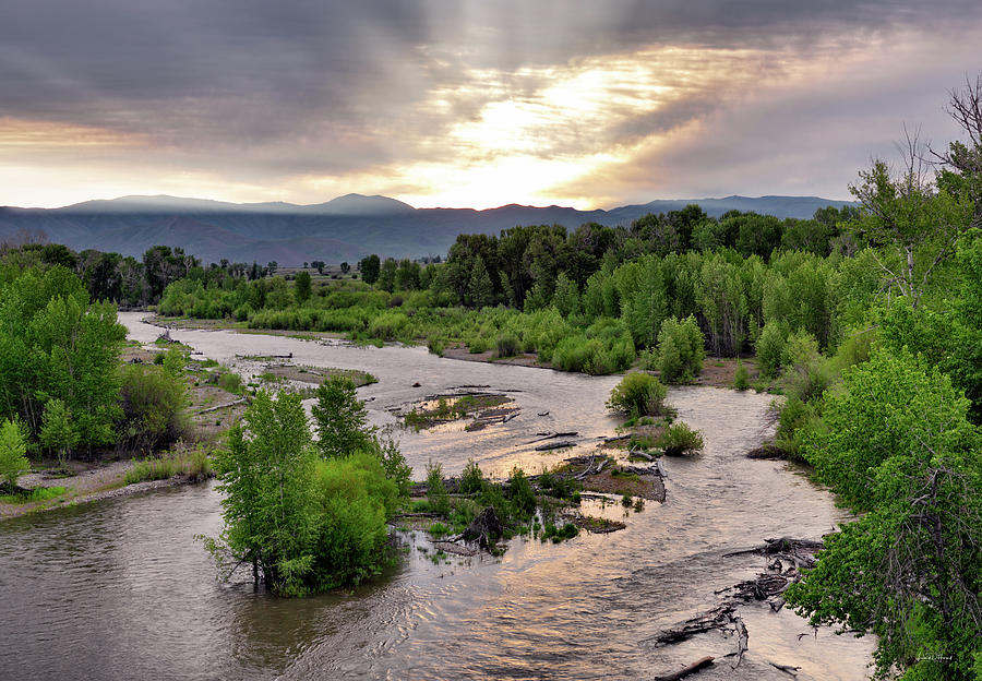 Big Wood River #1 Photograph by Leland D Howard