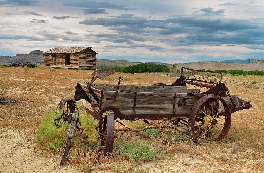 Bighorn Basin History #1 Photograph by Leland D Howard