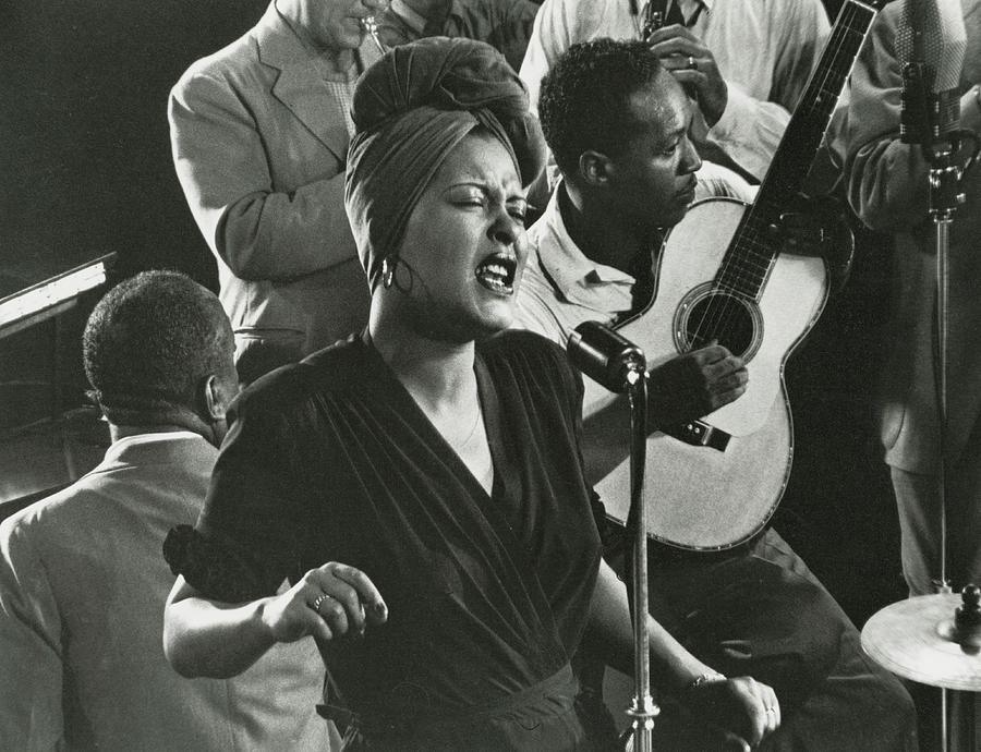 Billie Holiday #1 Photograph by Gjon Mili