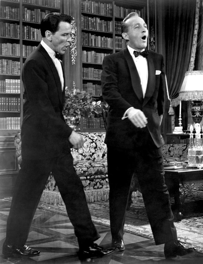 Bing Crosby And Frank Sinatra In High Society 1956 Photograph by Globe ...