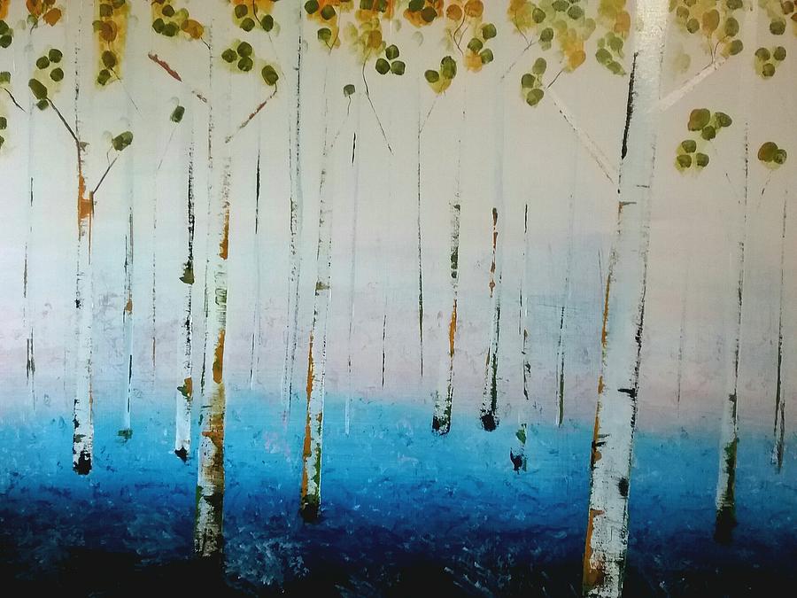 Aspen Painting by Michelle Scott - Fine Art America