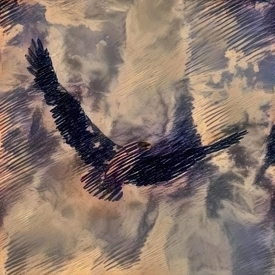 Bird of Freedom #1 Digital Art by Bruce Rolff