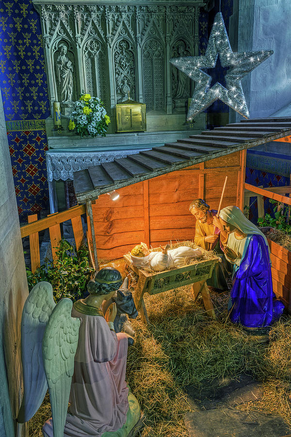 Birth Of Jesus #1 Photograph by Ian Mitchell