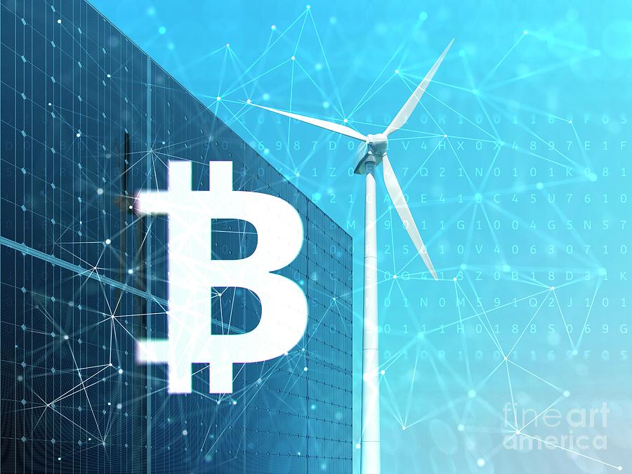 green bitcoin mining