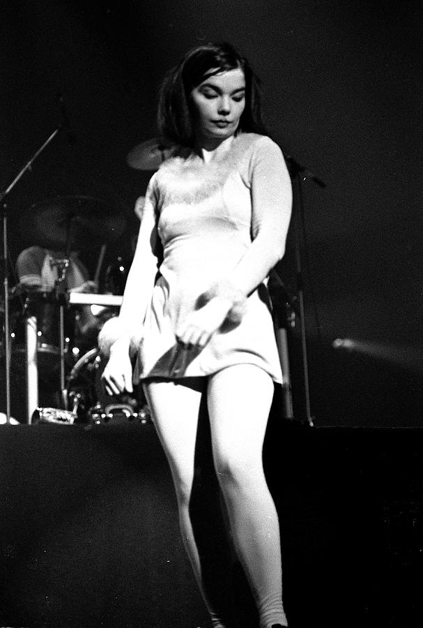 Bjork With The Sugarcubes Paris 1990 #1 Photograph by Martyn Goodacre