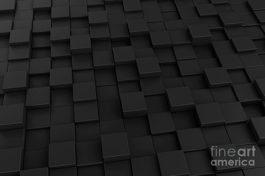 Black Cubes Photograph by Jesper Klausen/science Photo Library - Fine Art America