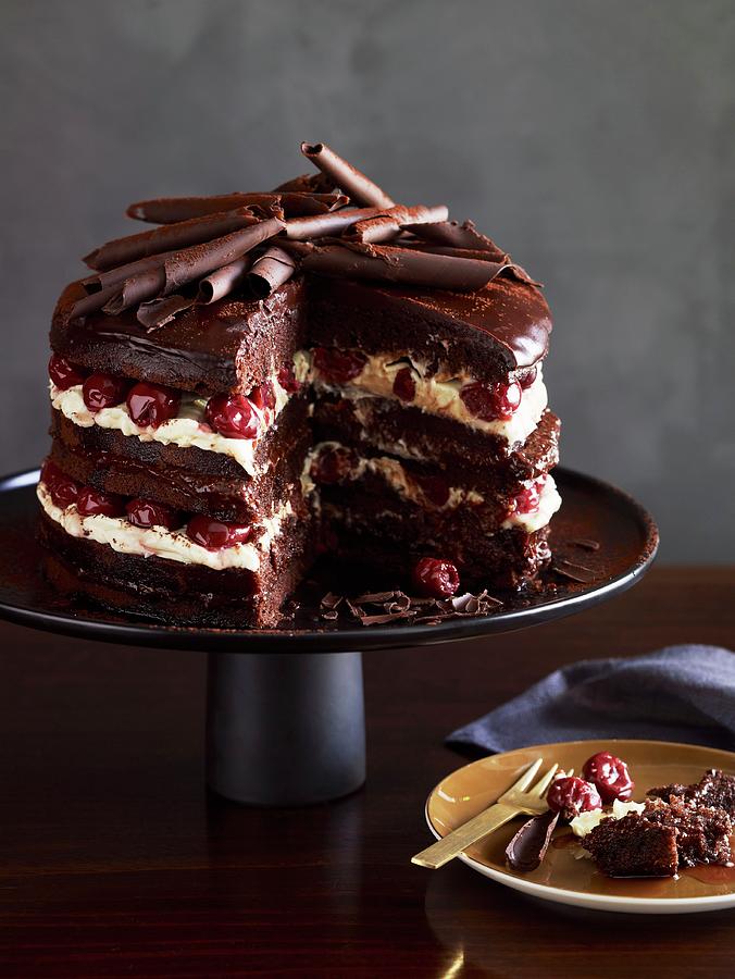 Black Forest Cake #1 Photograph by Chen