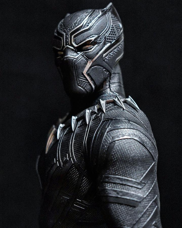 Black Panther #1 Digital Art by Jeremy Guerin