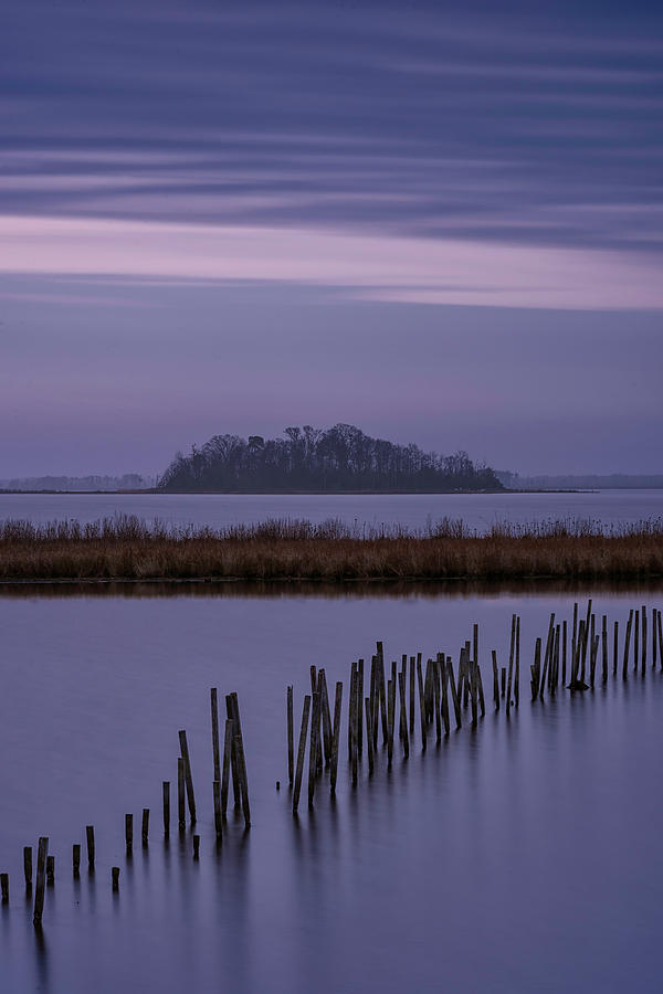 Landscape Photograph - Blackwater Morning #1 by Robert Fawcett