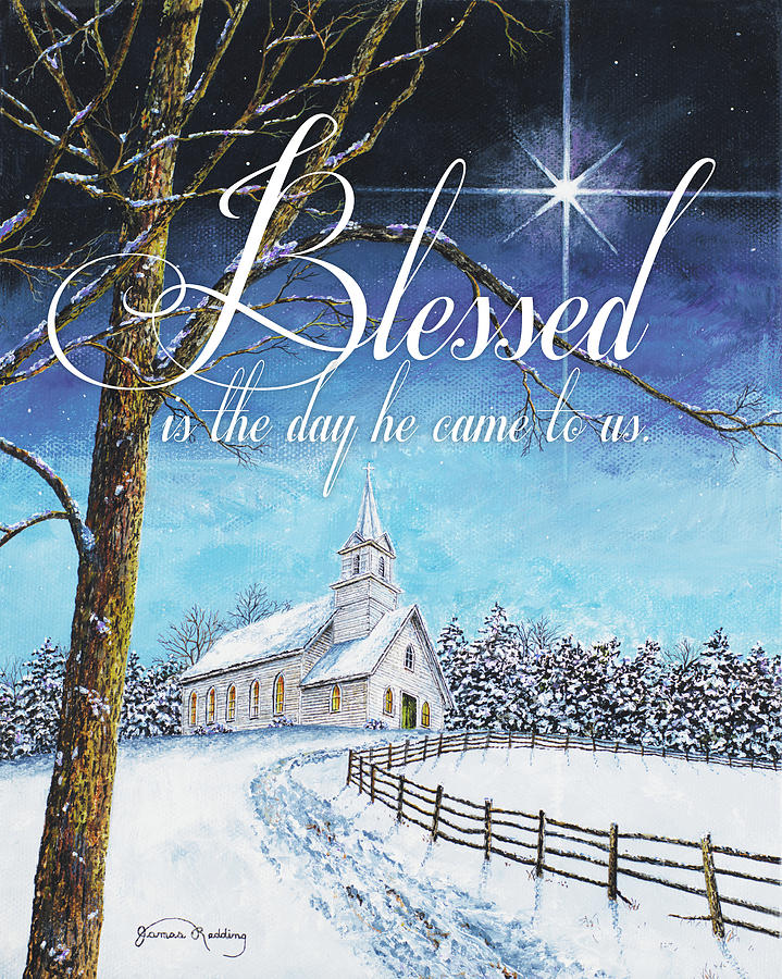 Blessed Church Painting by James Redding - Fine Art America