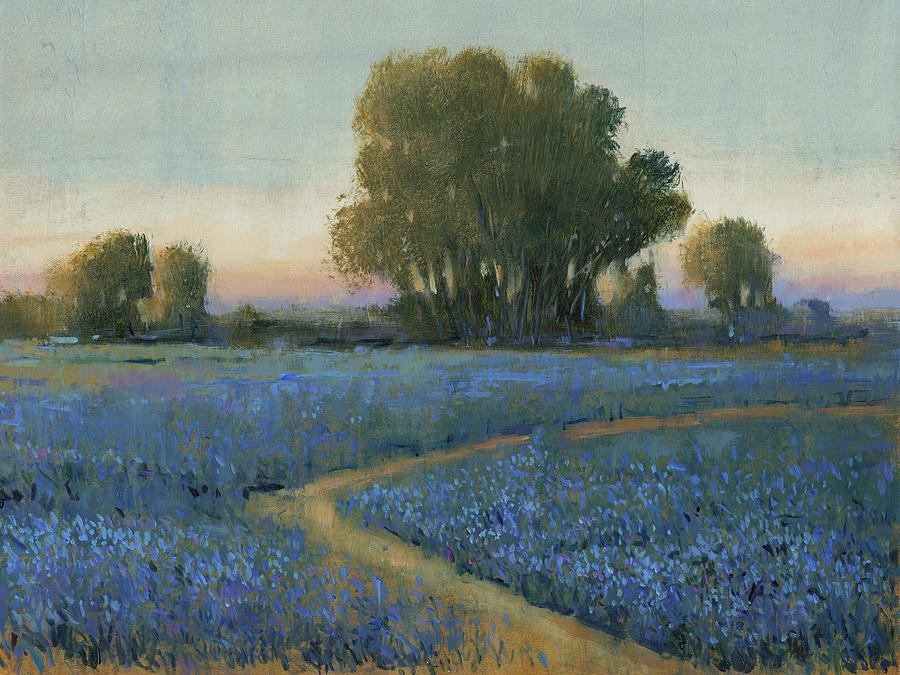 Blue Bonnet Field I #1 Painting by Tim Otoole