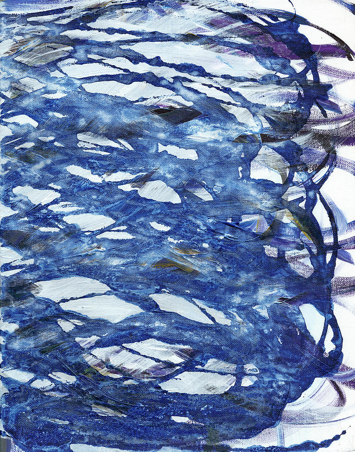 Blue Infinity I #1 Painting by Jodi Fuchs