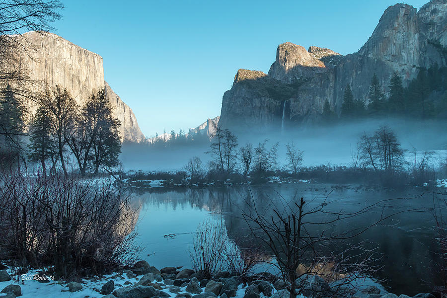 Blue Mood In Yosemite #1 Photograph by Bill Roberts