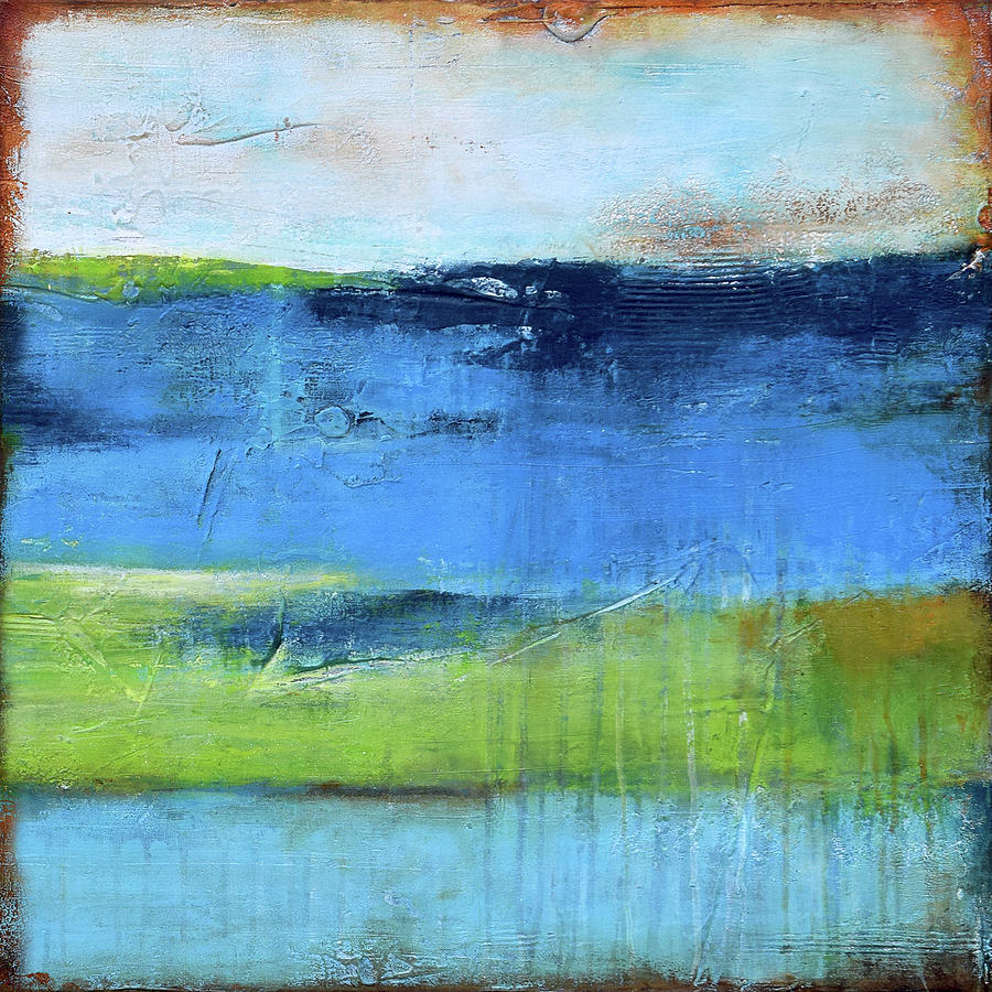 Blue Ridge Escape II Painting by Erin Ashley - Fine Art America