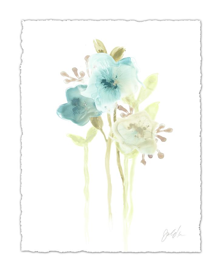 Flower Painting - Bluebell II #1 by June Erica Vess