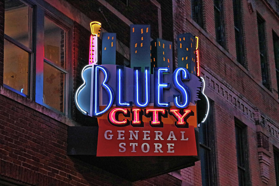 Blues City General Store - Memphis #2 Photograph by Allen Beatty