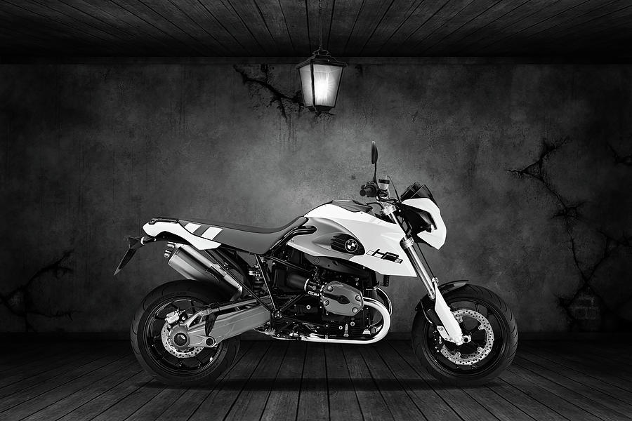 Bmw Mixed Media - BMW HP2 Sport Old Room #1 by Smart Aviation