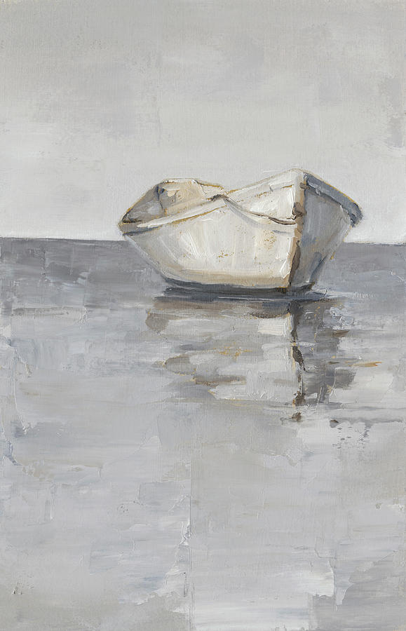 Abstract Painting - Boat On The Horizon I #1 by Ethan Harper