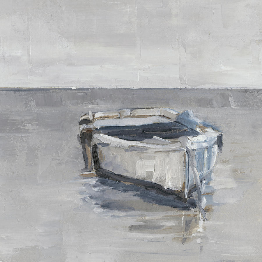 Boat On The Horizon IIi #1 Painting by Ethan Harper