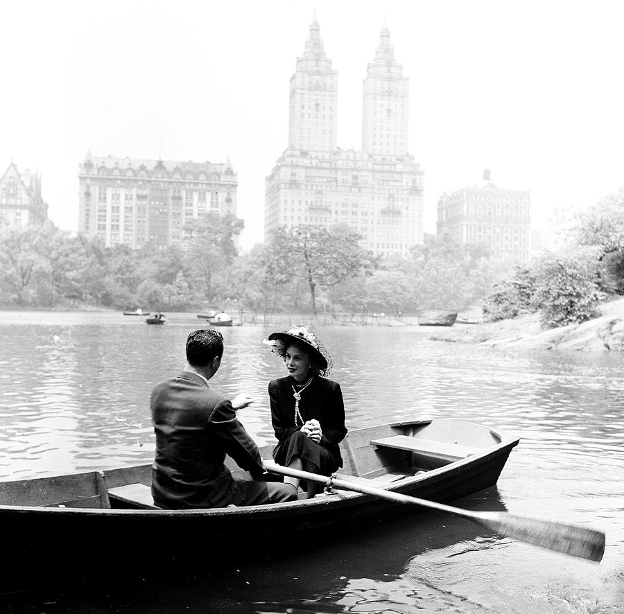 Boating In Central Park #1 Photograph by Rae Russel