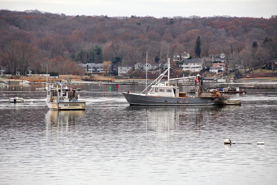 Boats at Northport Harbor #4 Photograph by Susan Jensen