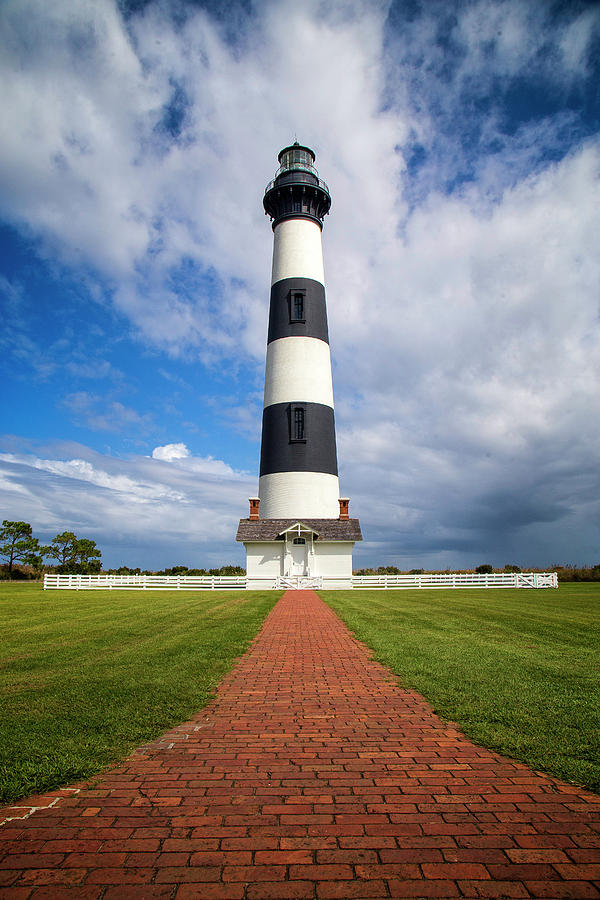 Bodie Island Lighthouse #1 Photograph by Alan Raasch
