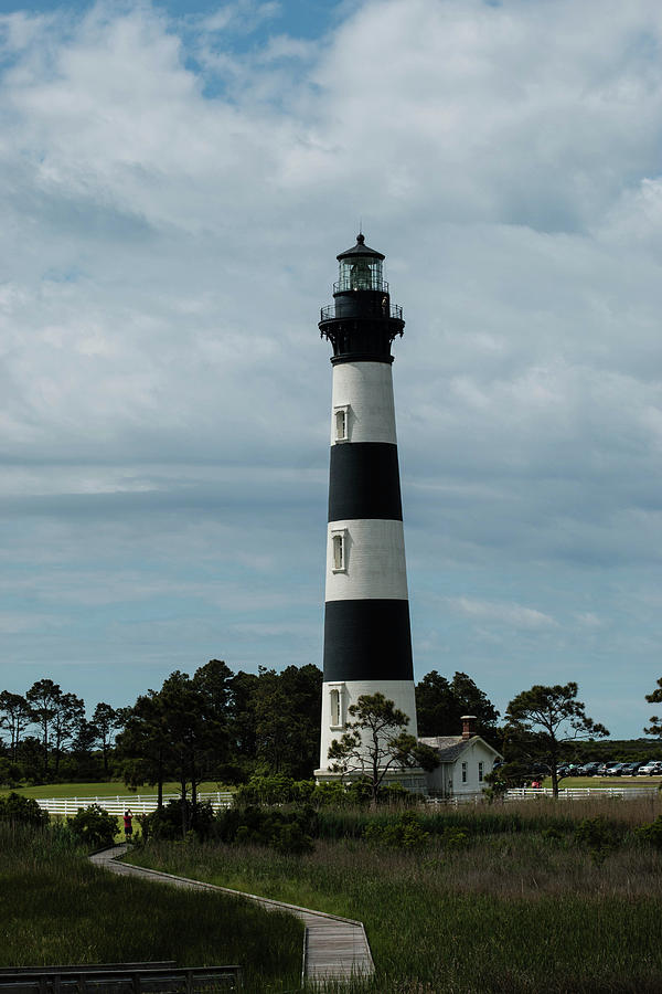 Lighthouse Photograph - Bodie Island Lighthouse #1 by Cheryl Gayser