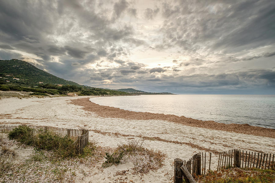 Bodri Beach In Balagne Region Of Corsica Photograph