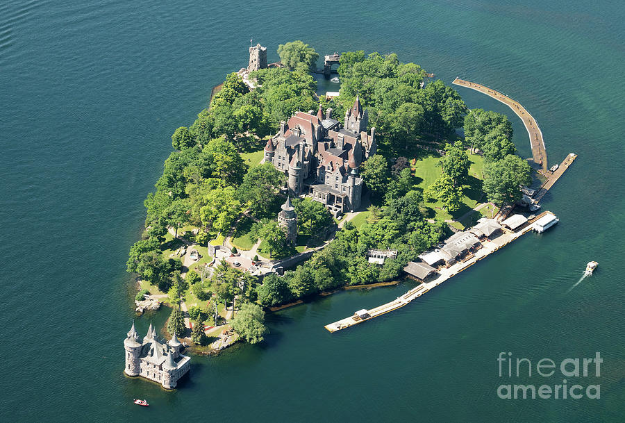 Boldt Castle on Heart Island in the Thousand Islands New York #1 Photograph by Louise Heusinkveld