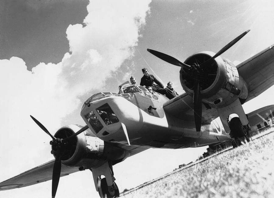 Bomber Crew #1 Photograph by Fox Photos