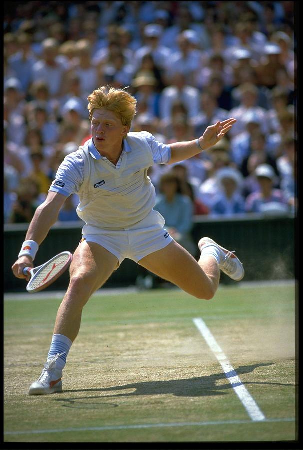 Boris Becker Ger Wimbledon #1 Photograph by Getty Images