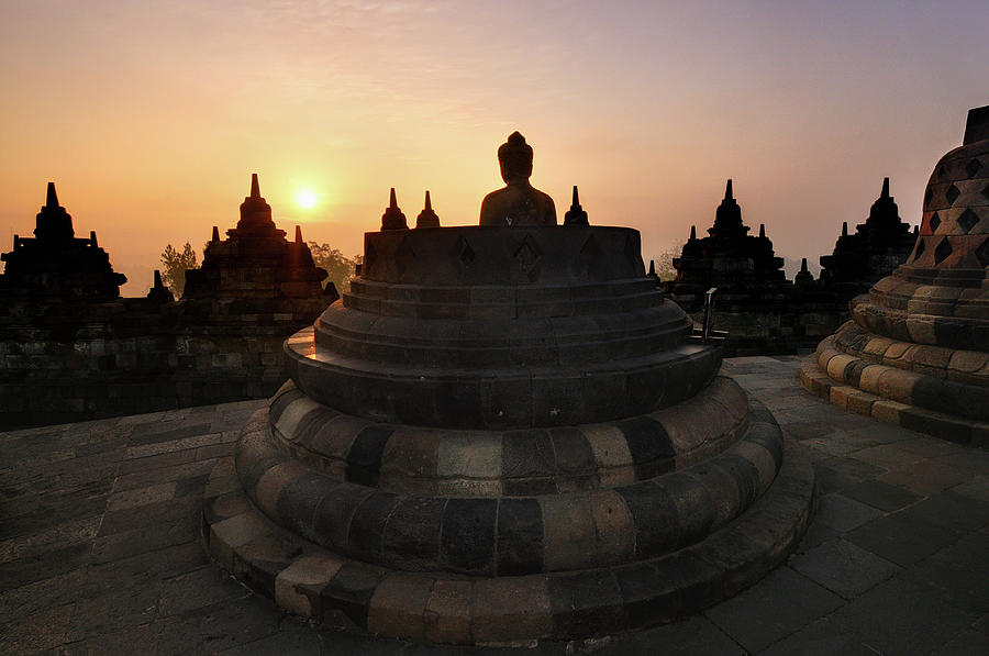 Borobudur Temple #1 Photograph by Fiftymm99