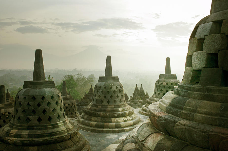 Borobudur Temple #1 Photograph by Huy Lam / Design Pics