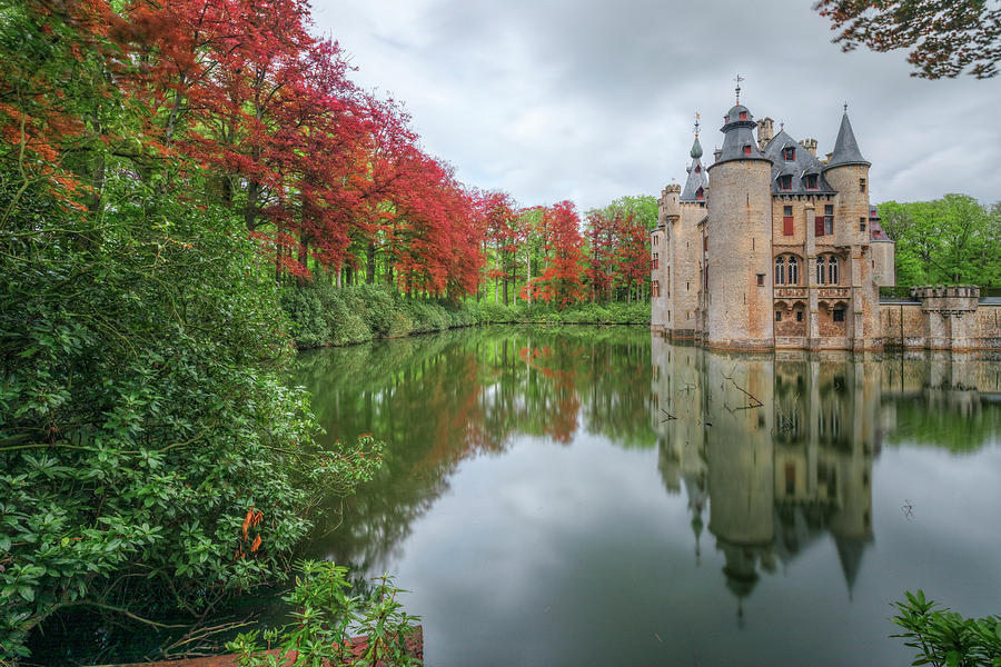 Borrekens Castle - Belgium #1 Photograph by Joana Kruse