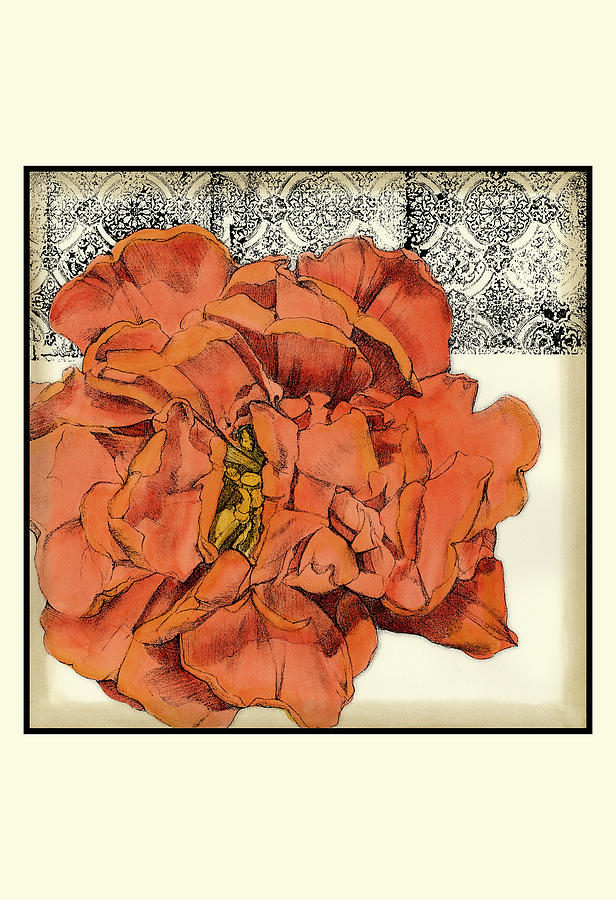 Flower Painting - Botanica II #1 by Jennifer Goldberger