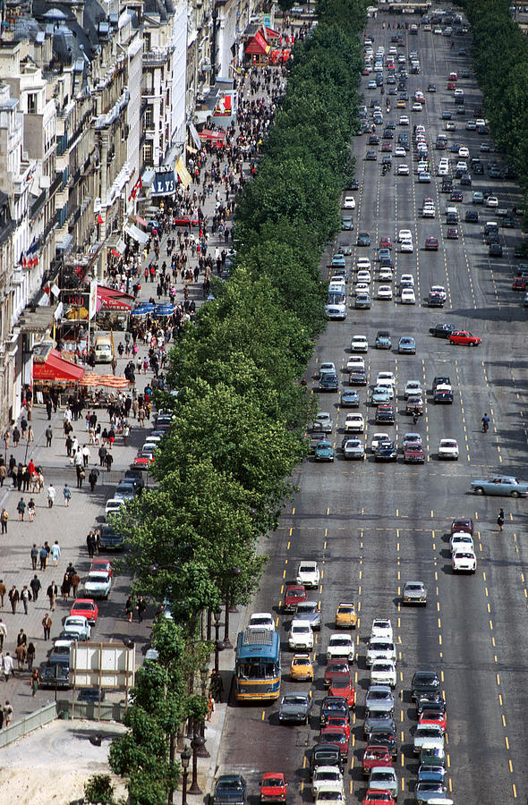 Boulevard Of Dreams In Paris Photograph