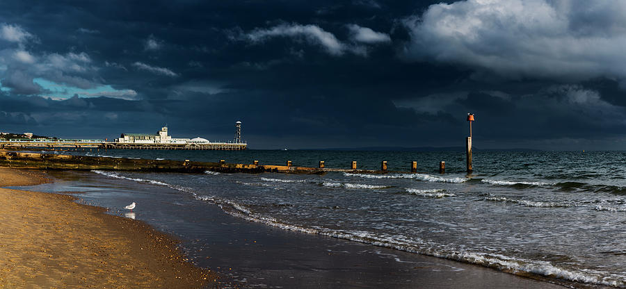 Bournemouth Pier, Dorset, England. Photograph by Maggie Mccall