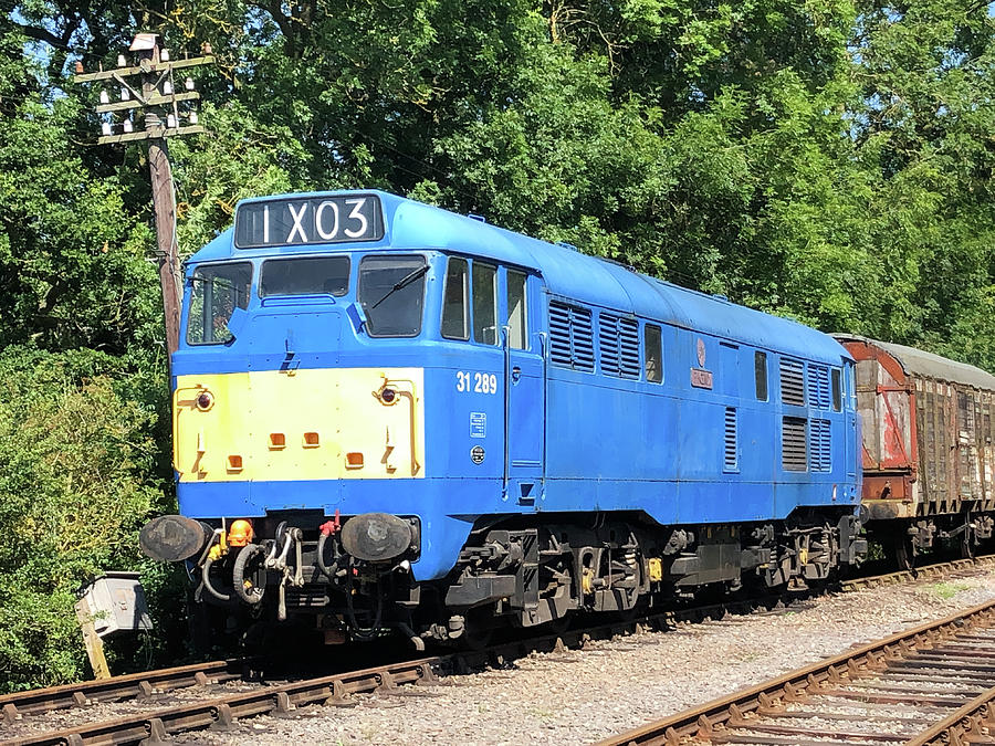 BR Class 31 Diesel Locomotive 31289 Pheonix #2 Photograph by Gordon James
