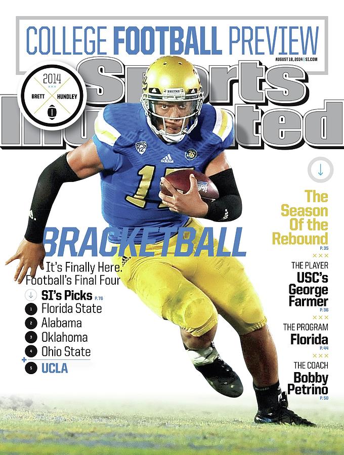 Bracketball 2014 College Football Preview Issue Sports Illustrated Cover Photograph by Sports Illustrated