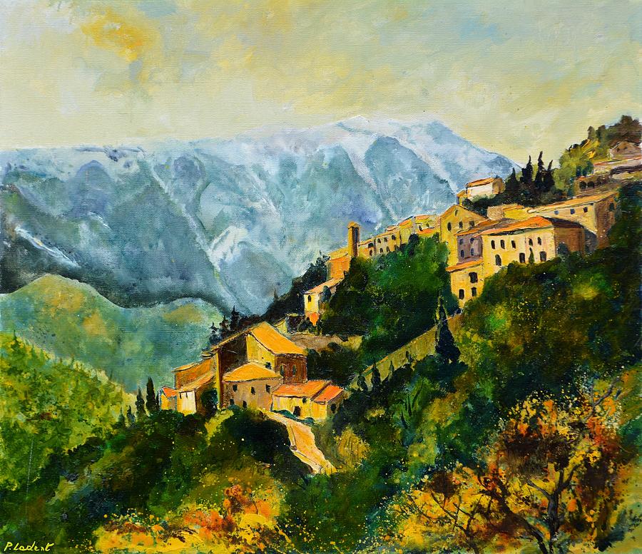 Brantes  #2 Painting by Pol Ledent