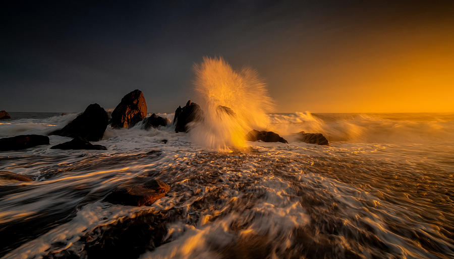 Breaking Waves #1 Photograph by Takafumi Yamashita