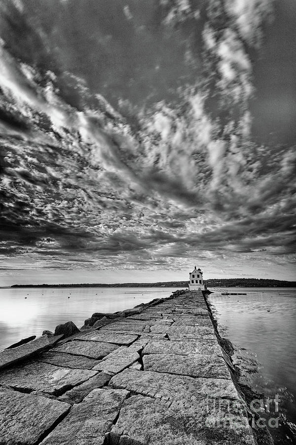 Breakwater Lighthouse, Rockland, Maine #1 Photograph by Mark OConnell